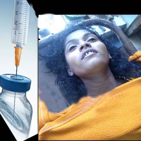 খাদিমে ইনজেকশন দিয়ে স্ত্রী হত্যা, স্বামী আটক