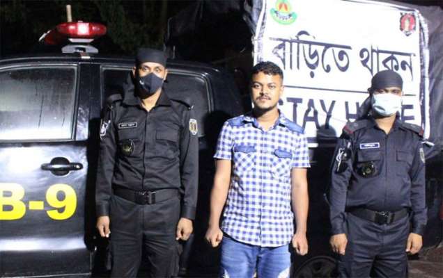 শাহপরানে চাঁদাবাজ গ্রেফতার