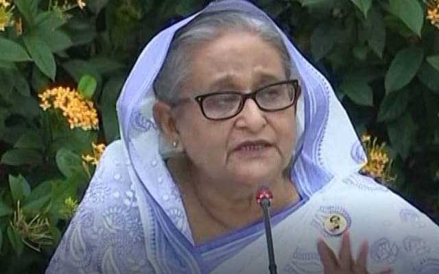 উপহারের ঘর কিছু মানুষ হাতুড়ি-শাবল দিয়ে ভেঙে মিডিয়ায় ছবি দিচ্ছে: প্রধানমন্ত্রী
