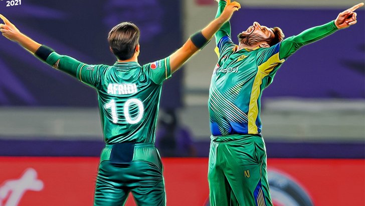 শ্বশুর আফ্রিদির মতো উইকেট উদযাপন শাহিনের, আইসিসির টুইট