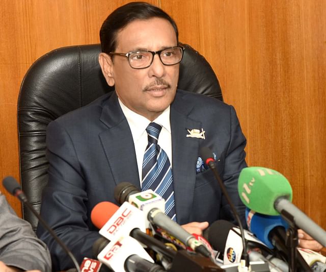 বিএনপি অস্তিত্ব শুধু ফেসবুক আর অনলাইনে: ওবায়দুল কাদের