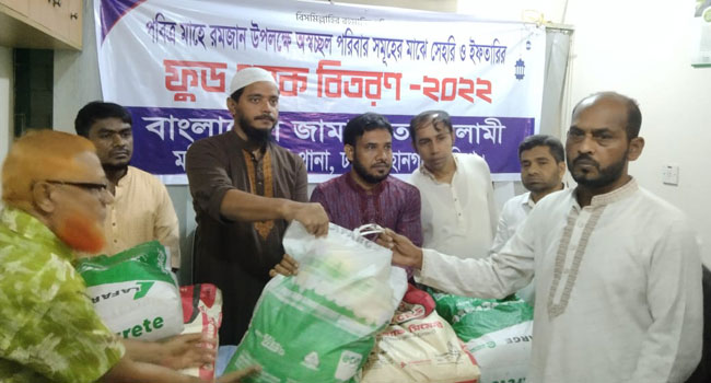 জনগণের অধিকার প্রতিষ্ঠায় জামায়াত সব সময় সোচ্চার : শফিকুল ইসলাম মাসুদ