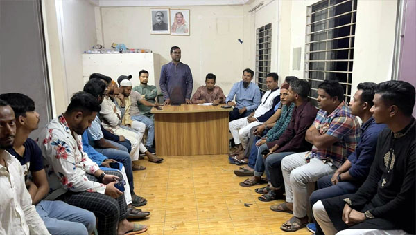 সিলেট মহানগর তাঁতী লীগের কার্যনির্বাহী কমিটির সভা অনুষ্ঠিত