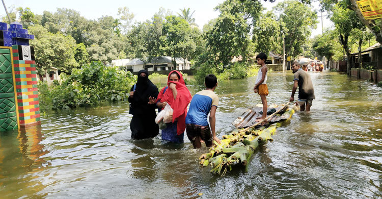 ত্রাণ পাচ্ছে না জকিগঞ্জের পানিবন্দিরা