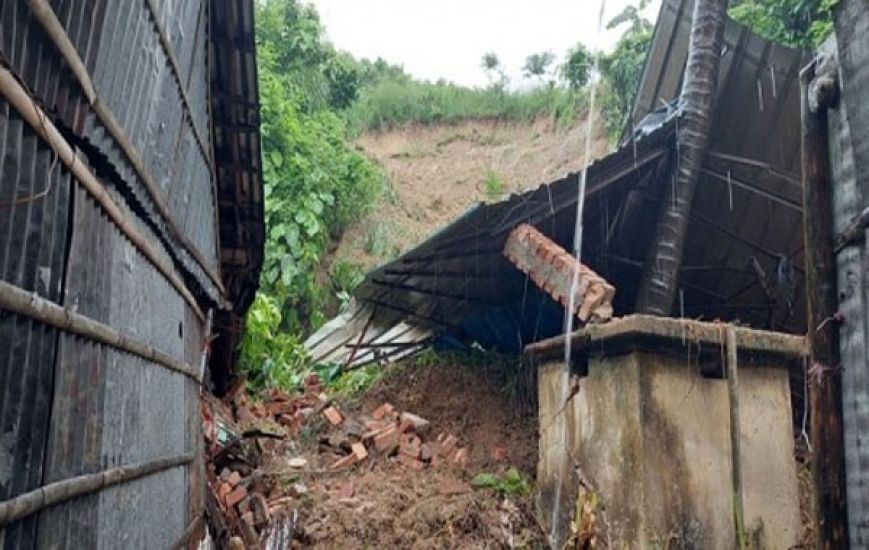 সিলেটে ভূমিধসের শঙ্কা
