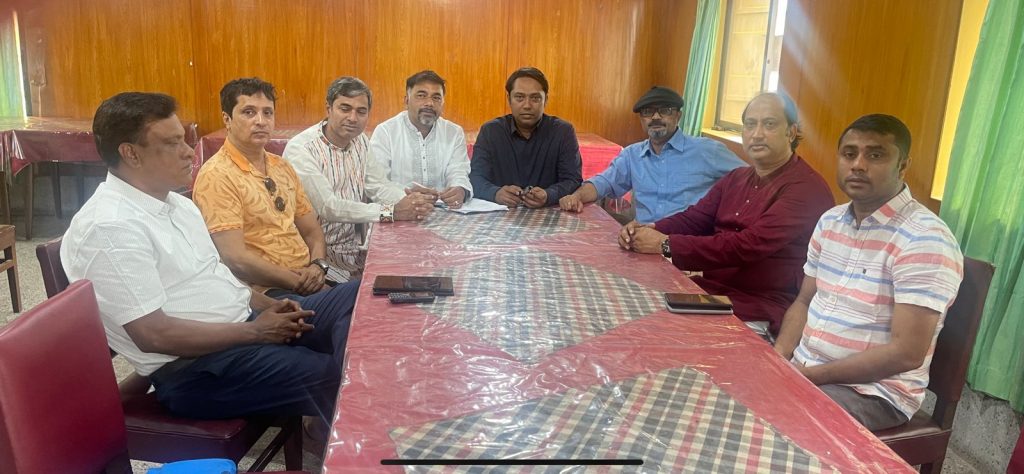 সিসিক নির্বাচনকে সামনে রেখে আওয়ামীলীগের  মিডিয়া উপকমিটির সভা অনুষ্টিত