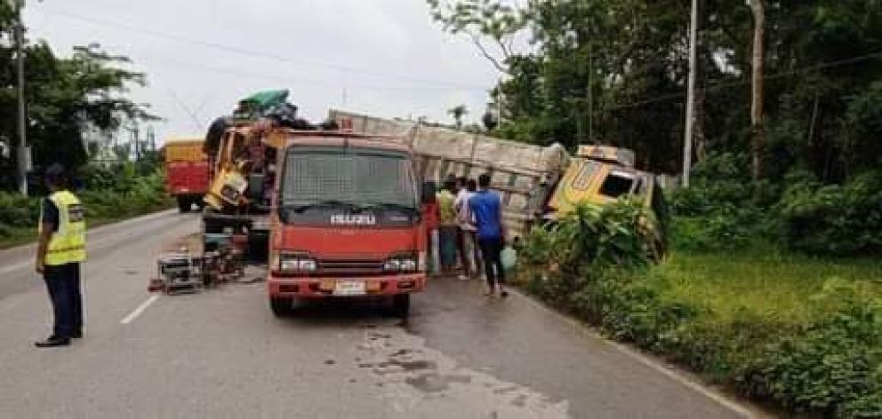 সড়ক দুর্ঘটনায় ওসমানীনগরে তিন জনের মৃত্যু