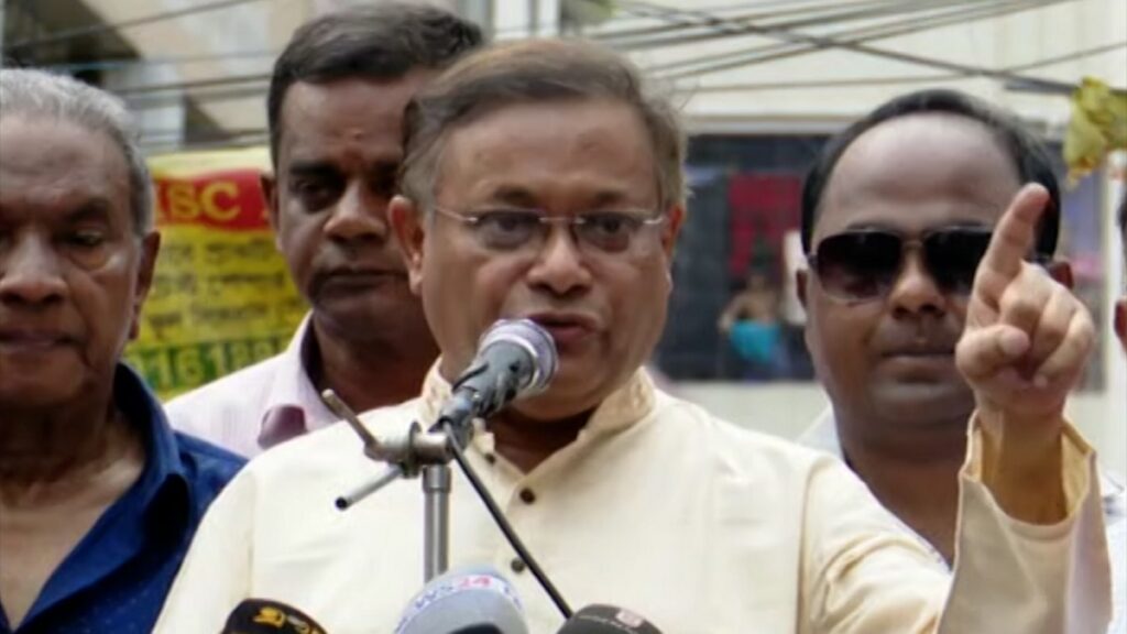 ‘অশান্তি তৈরির জন্য বিএনপি আন্দোলন-আন্দোলন খেলা করছে’