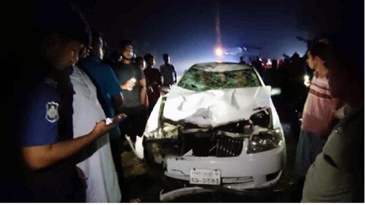 ওসমানীনগরে প্রাইভেটকার চাপায় মা-ছেলের মৃত্যু