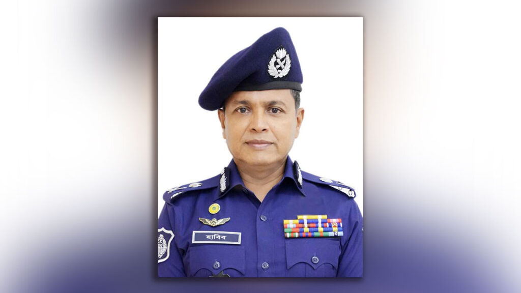 ডিএমপি কমিশনার হলেন হাবিবুর রহমান