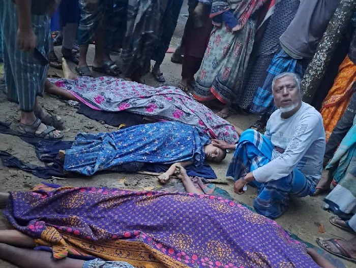 মৌলভীবাজারে বিদ্যুৎস্পৃষ্টে একই পরিবারের ৫ জনের মৃ ত্যু