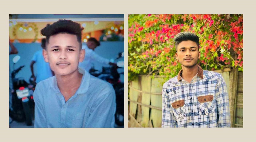 ধান ভাঙার ট্রাক্টর-মোটরসাইকেলের সং ঘ র্ষে দু্ই কলেজছাত্র আ হ ত