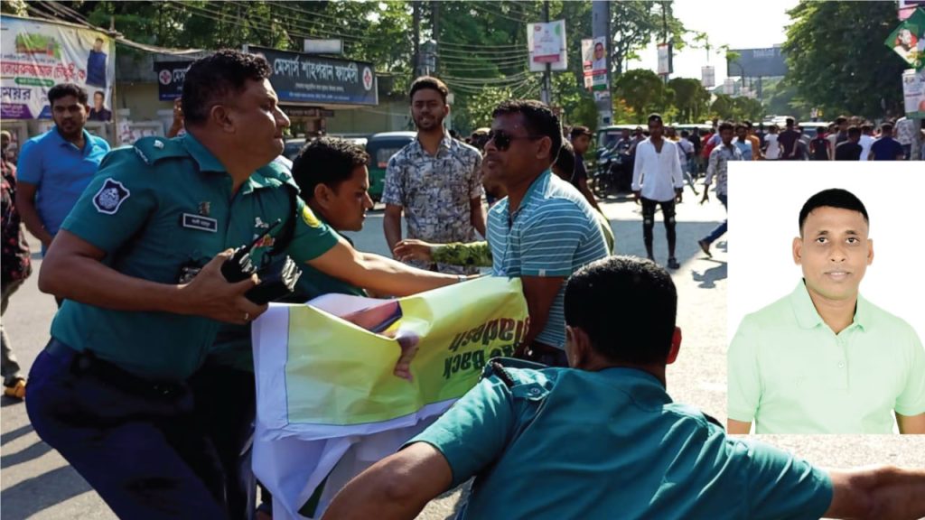 সিলেট মহানগর ছাত্রদলের সভাপতির আলোচনায় আবুল হোসেন