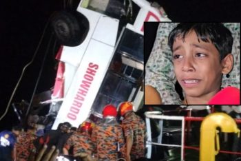 ‘মা আমাকে জানালা দিয়ে বের করে দেয়, সাঁতরে উপরে এসে মাকে খুঁজে পাচ্ছি না’