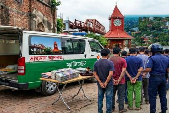 সিলেটে  ২২২ জন কারাগারে,  একমাসে ৩৪ লাখ টাকা জরিমানা